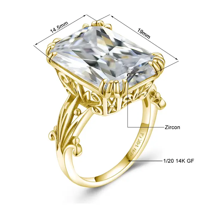Bague rubis Vintage en or 14 carats pour femmes, Design sculpté exquis, 100% authentique, pour Banqu