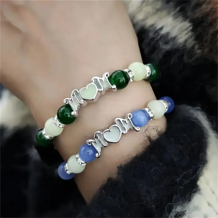 Bracelet de nuit d'amour de fête des mères pour les femmes
