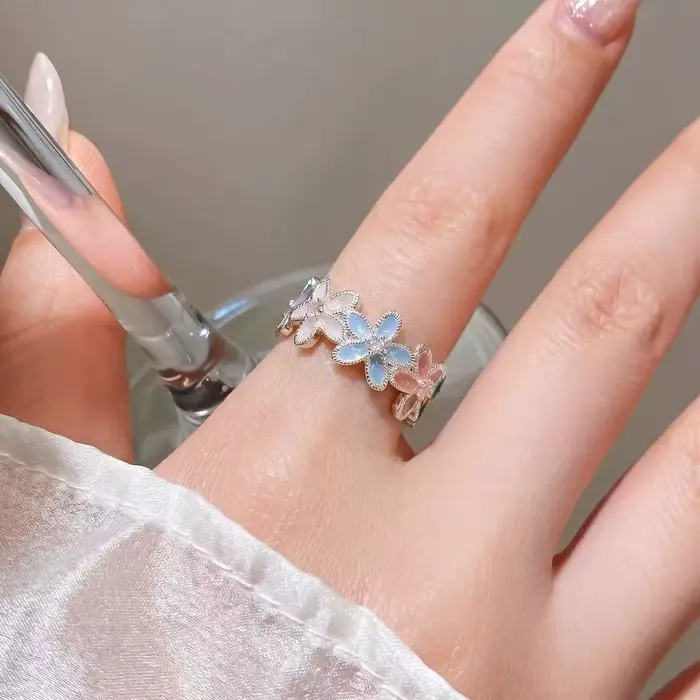 Bague en argent Sterling 925 pour femmes, style Simple, charmant, cadeau de fête d'anniversaire pour