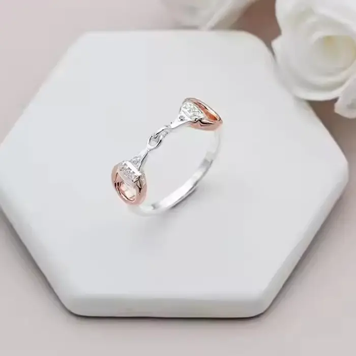 Boucles d'oreilles en argent regardé 925 pour femme