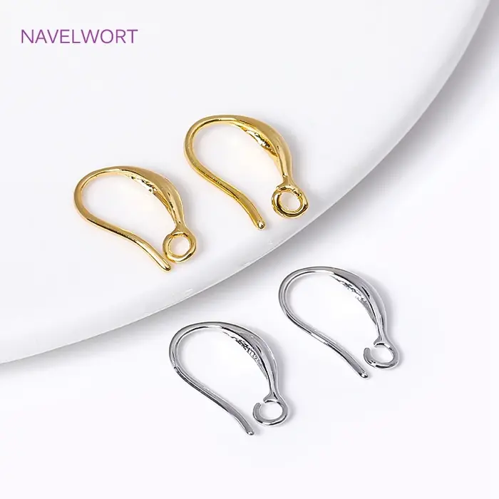 Crochets de boucles d'oreilles avec boucle ouverte