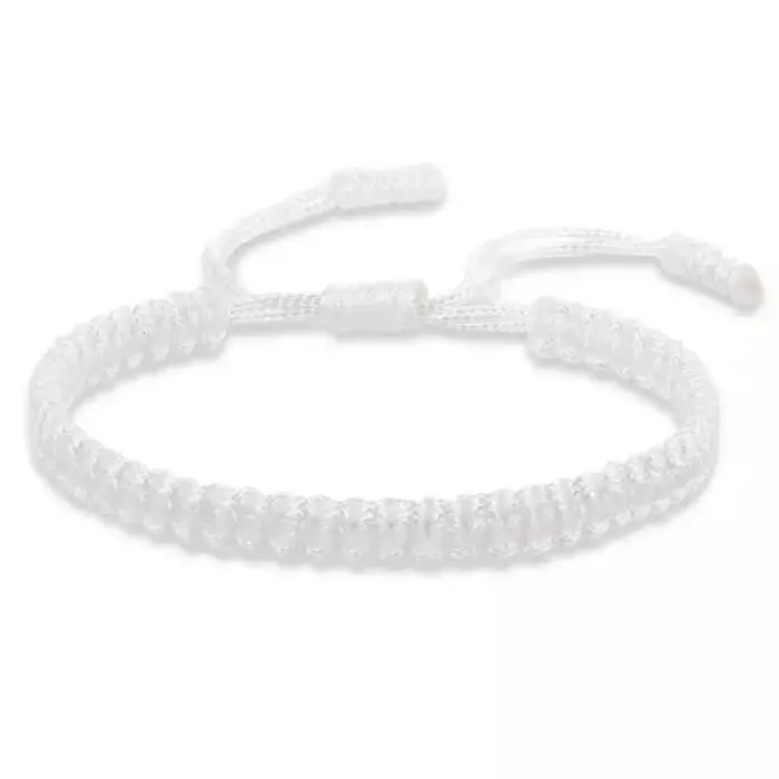 Bracelets à cordes tressées faits à la main