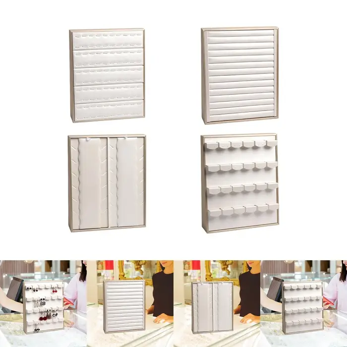 Support à bijoux en bois pour rangement et présentation de bijoux chez soi ou en boutique pour femmes occasions spéciales