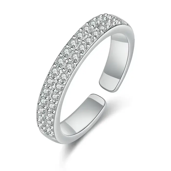 Nouvelle bague en argent sterling 925 pour femme, bijoux simples pour fiançailles, mariage, cadeaux d'anniversaire, mode, fête, vente en gros