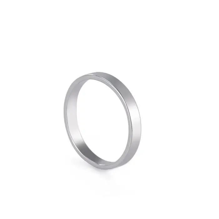 Bague avec nom gravé de 3mm pour hommes et femmes, bijoux en acier inoxydable, bagues personnalisées