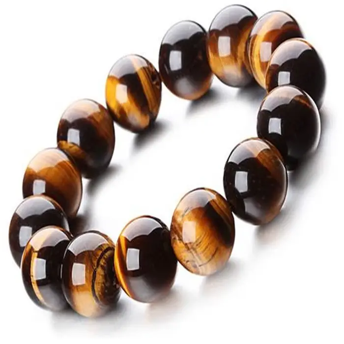 Bracelet en œil de tigre tendance pour homme et femme