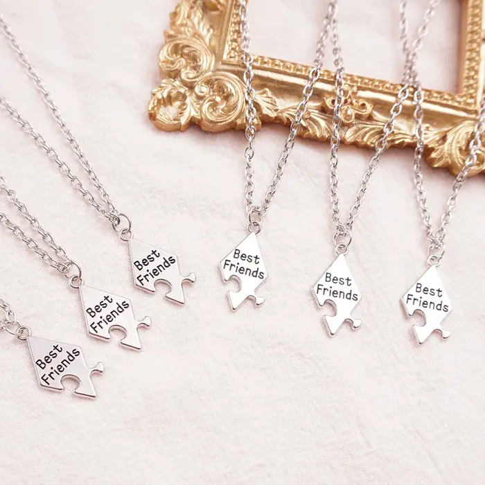 Collier pendentif meilleur ami pour femme