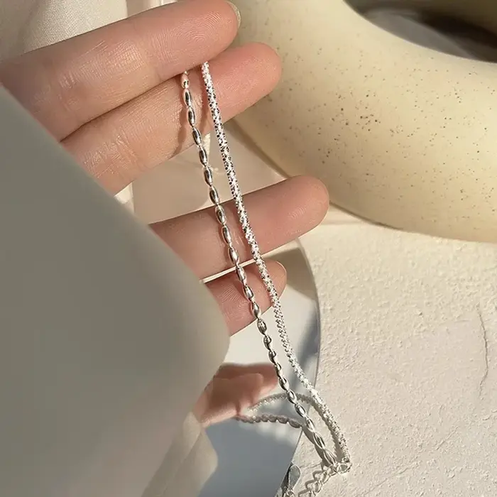 Bracelets ciel étoilé scintillant en argent Sterling 925 pour femmes et filles