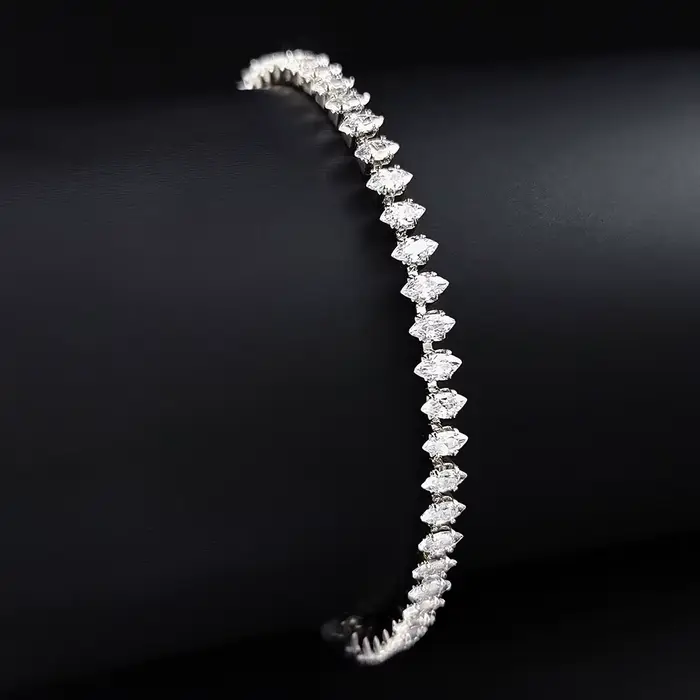 Bracelet de tennis Marquise pour femme