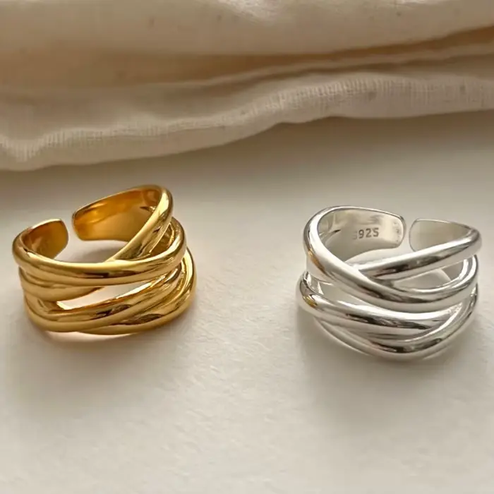 Bagues en argent Sterling 925 pour femmes et hommes