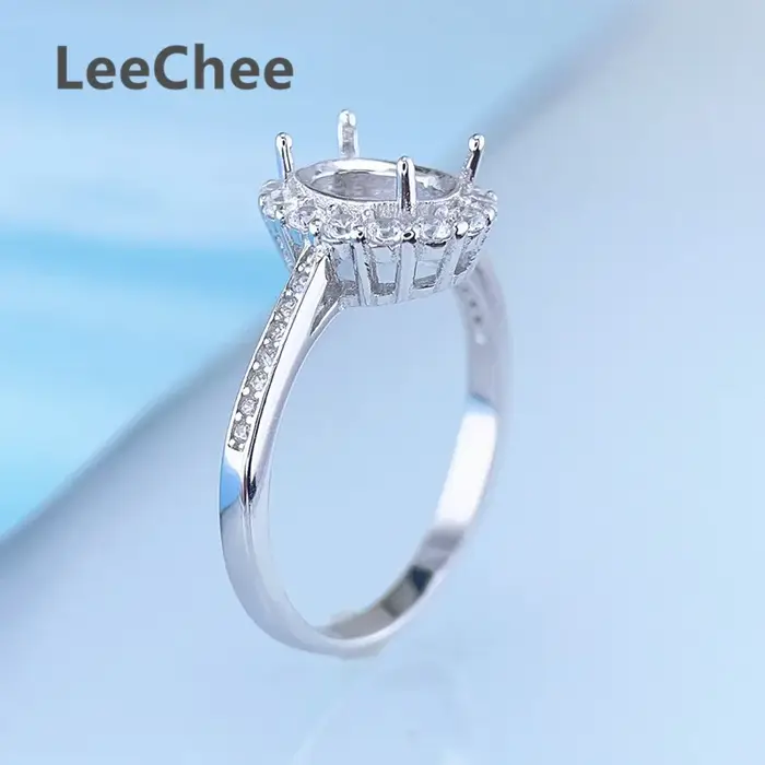 Paramètres de bague fixes pour femmes