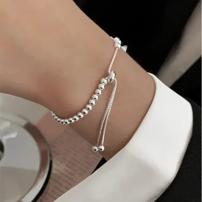 Bracelets en argent Sterling 925 pour femmes et filles