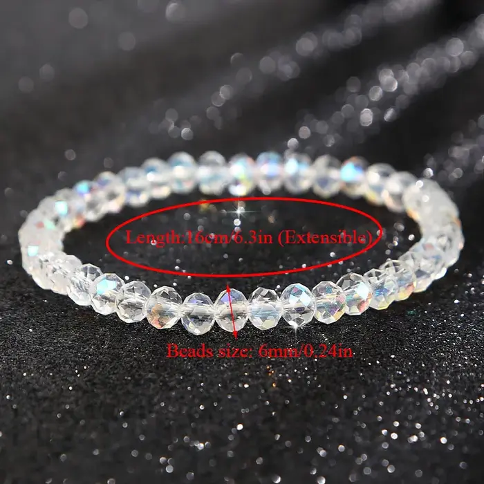 Nouveau Bracelet en cristal d'autriche artificiel