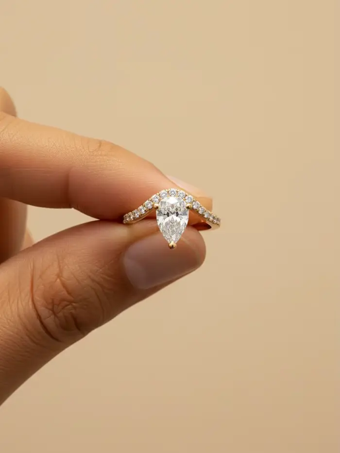 Magnifique bague en argent Sterling 925 en Zircon Marquise en forme de V pour femmes, fiançailles, mariage, luxe, bijoux fins de haute qualité