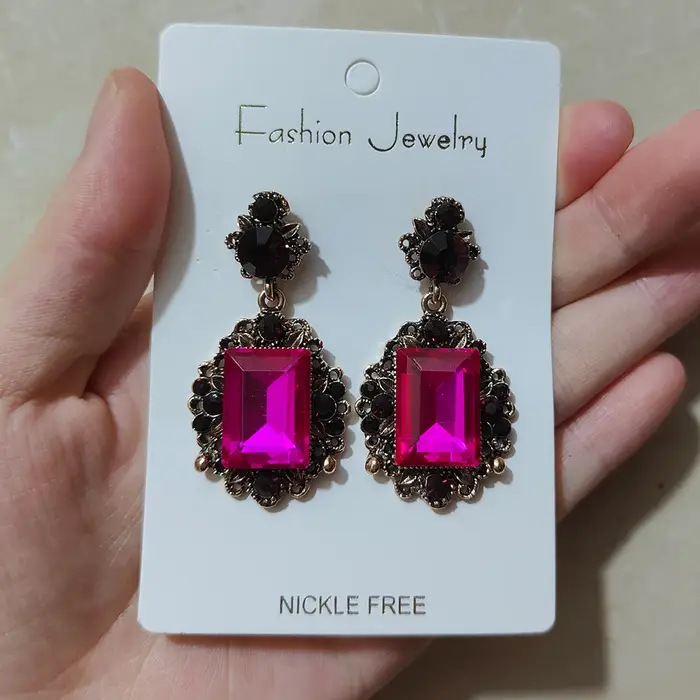 Boucles d'oreilles victoriennes pour femmes