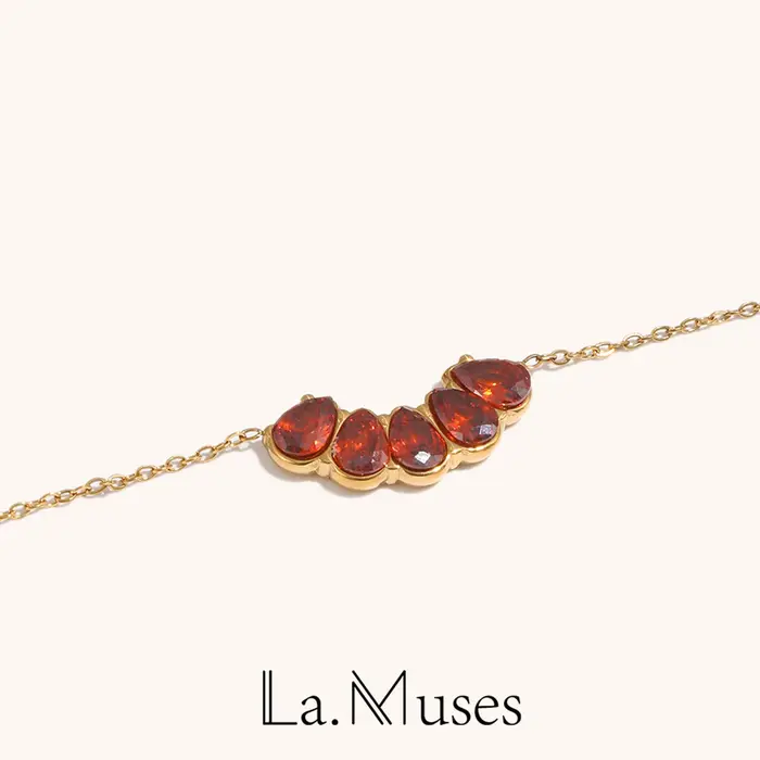 La.Muses-Bracelet en forme de grenade pour femmes