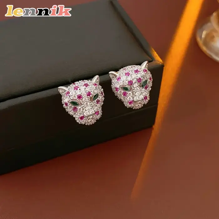 LENNIK – boucles d'oreilles rétro de style cour pour femmes