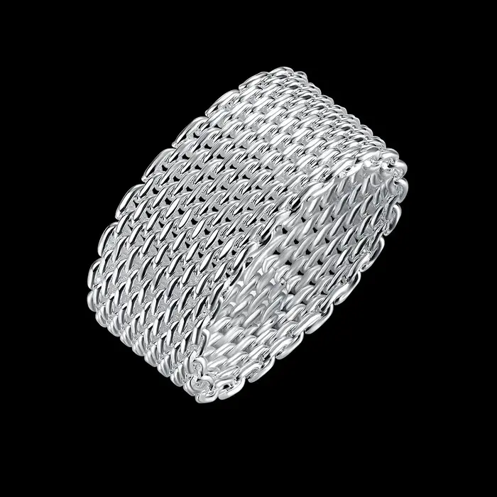 Bague en argent Sterling 925 pour hommes et femmes