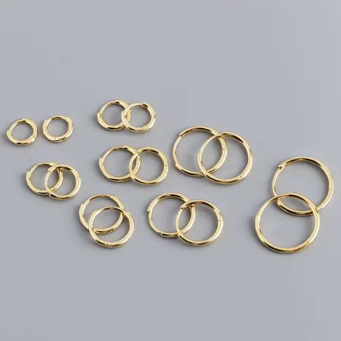 Boucles d'oreilles créoles en argent sterling 925 pour femme et homme, avec des motifs ronds et une personnalité sauvage, pour toutes les occasions spéciales