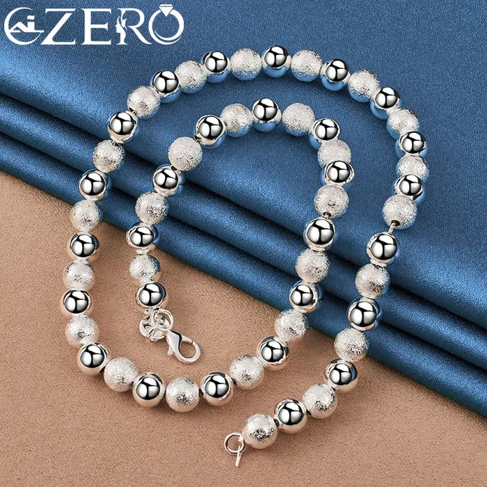 ALIZERO-Colliers de la présidence en or 18 carats pour femme, argent regardé 925, lisse, conviviale 