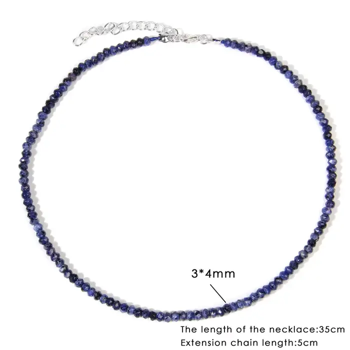 Collier minimaliste coréen Simple et coloré