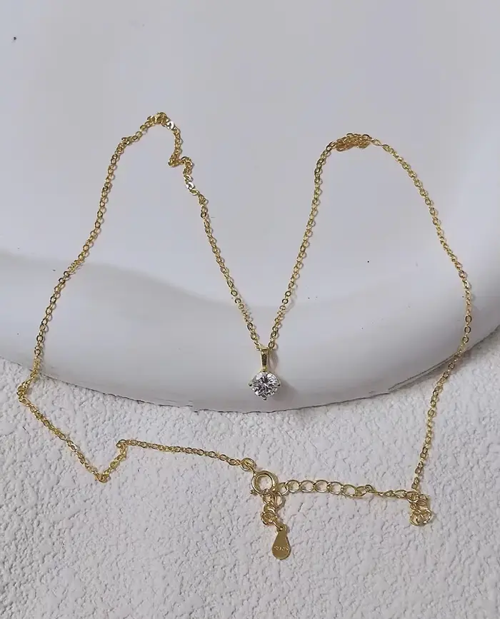 LGKGL 100% 925 argent Sterling géométrique Zircon pendentif collier femmes mode élégant fête bijoux 