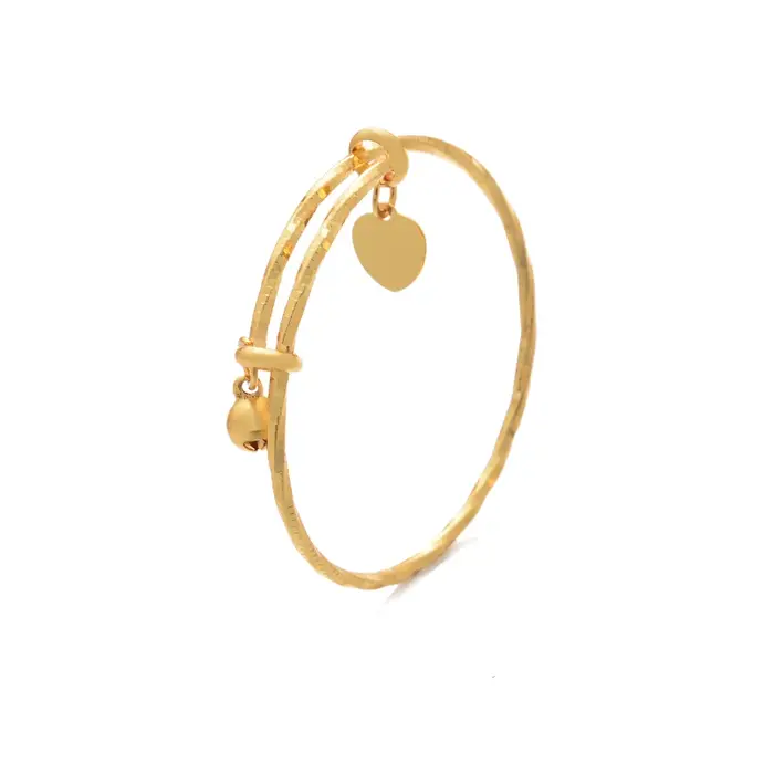 Petits bracelets tendance couleur or pour garçons et filles