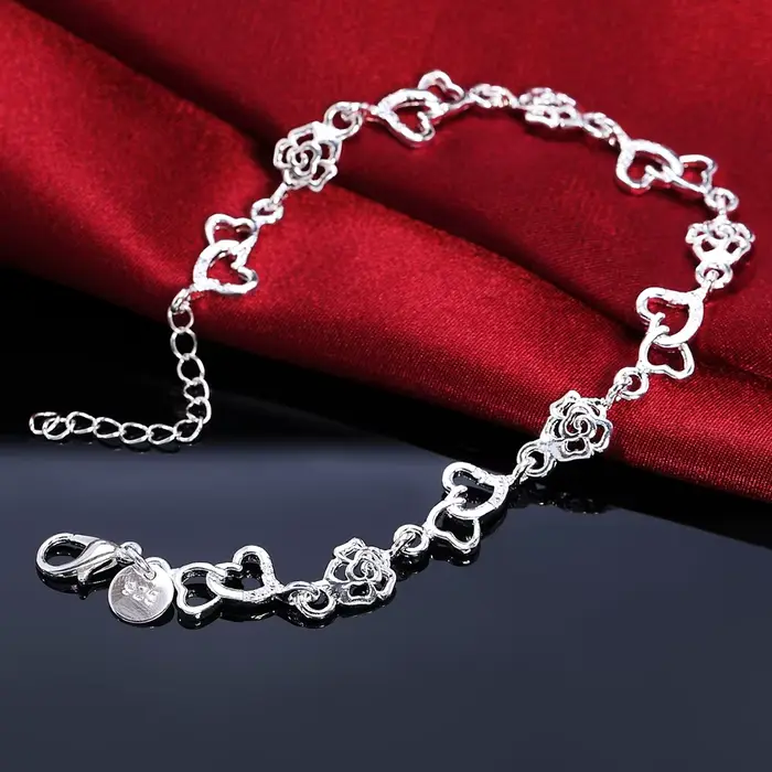 Magnifique Bracelet en argent Sterling 925 pour femmes