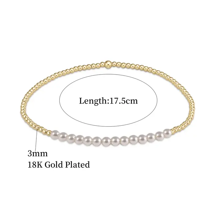 Bracelet croix chrétienne plaqué or 18 carats