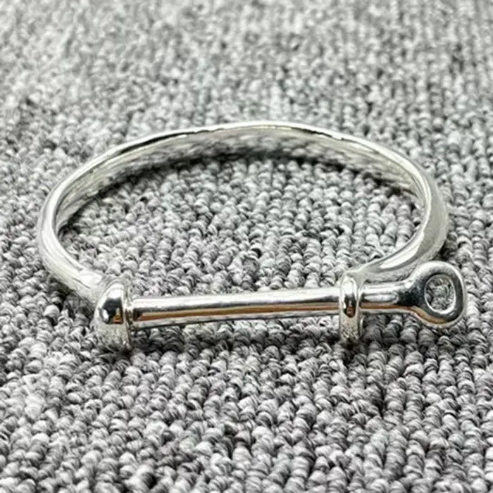 Bracelet en fer à cheval pour femmes, breloque européenne et américaine, mode minimaliste, vent froi