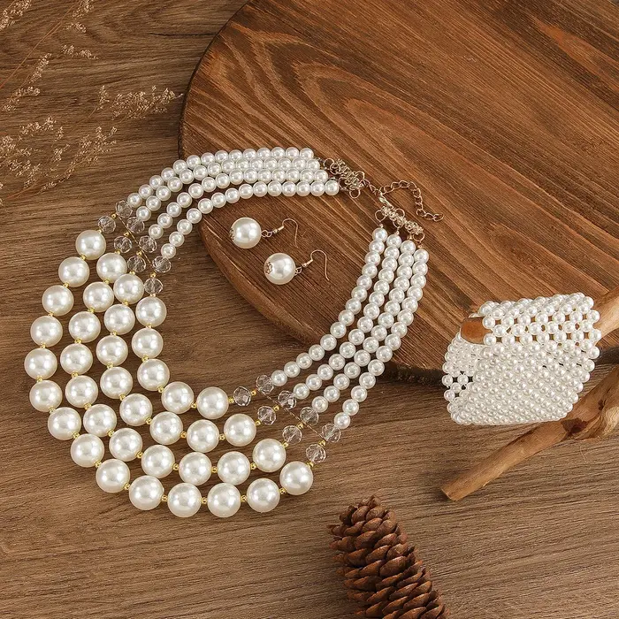 Ensemble de bijoux de mariage pour femmes