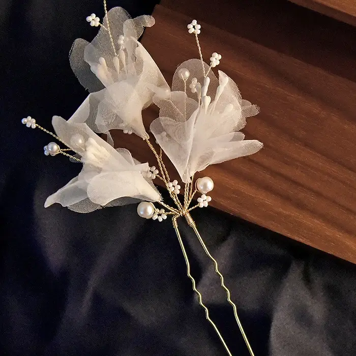 Pinces à cheveux de mariage en forme de U pour femmes