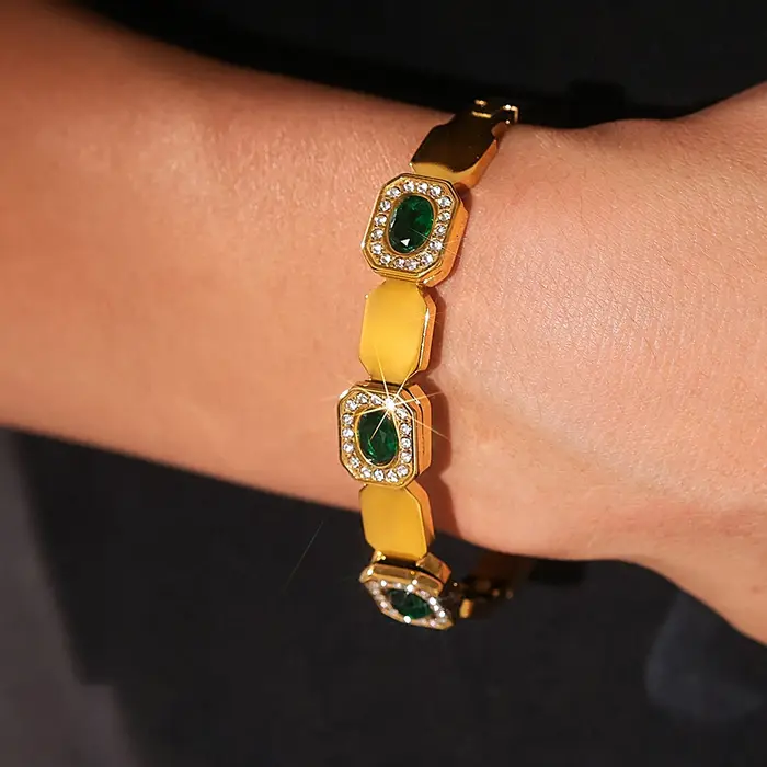 Bracelet en acier inoxydable pour femme