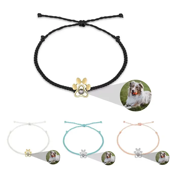 Bracelet Photo personnalisé avec Photo à l'intérieur