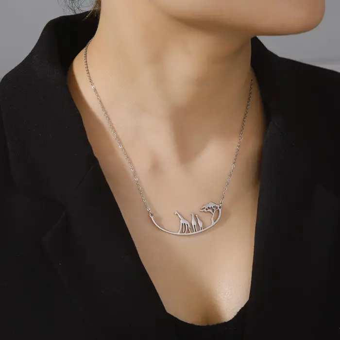 Collier Cazador Girafe pour Femme