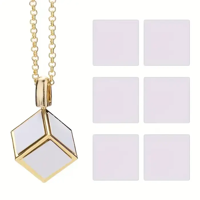 Collier pendentif avec image personnalisée pour hommes, 1 pièce, image personnalisée, Hip Hop, cadea