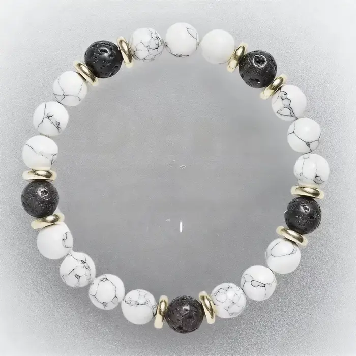 Bracelet en pierre œil de tigre bijoux unisexe fait main pour homme et femme style tendance robuste pour toutes les occasions