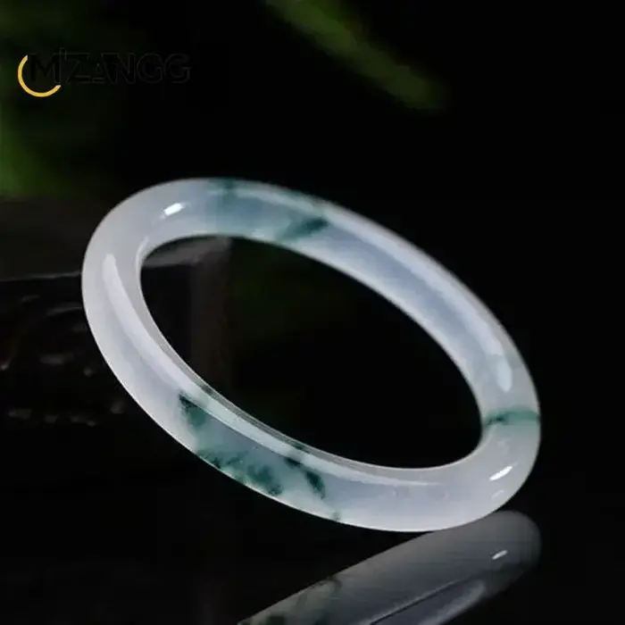Bracelet en jadéite verte naturelle, breloque, bijoux de luxe, accessoires de mode, amulette sculpté