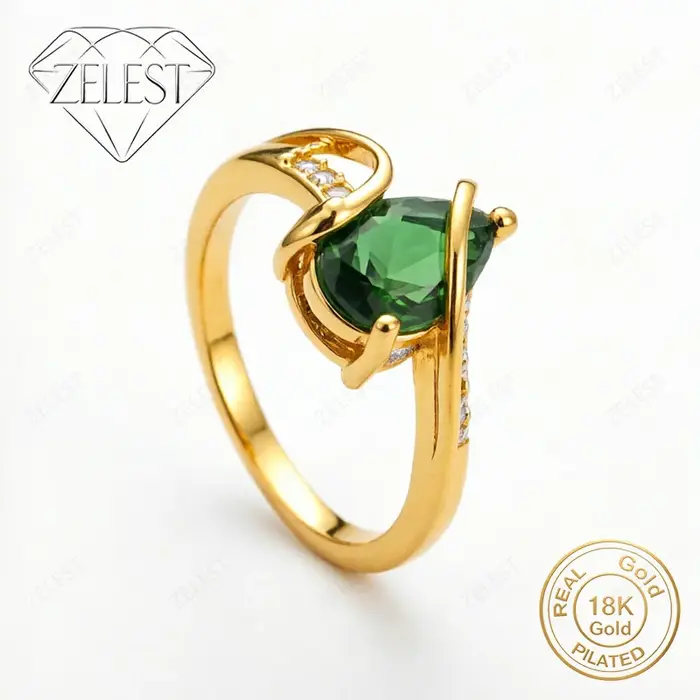 Bague en argent 925 plaqué or 18 carats, luxe, fleur de rubis, zircon, bijoux de mode pour femmes, a