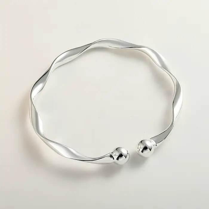 Bracelets à breloques en argent Sterling 925 pour femmes, bijoux fins de luxe originaux réglables en