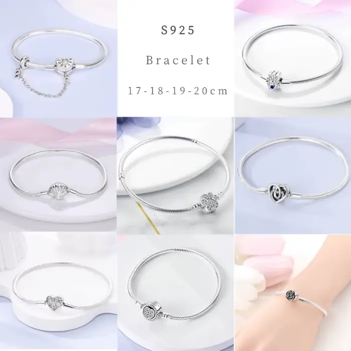 Bracelet Original Coloré en Argent 925