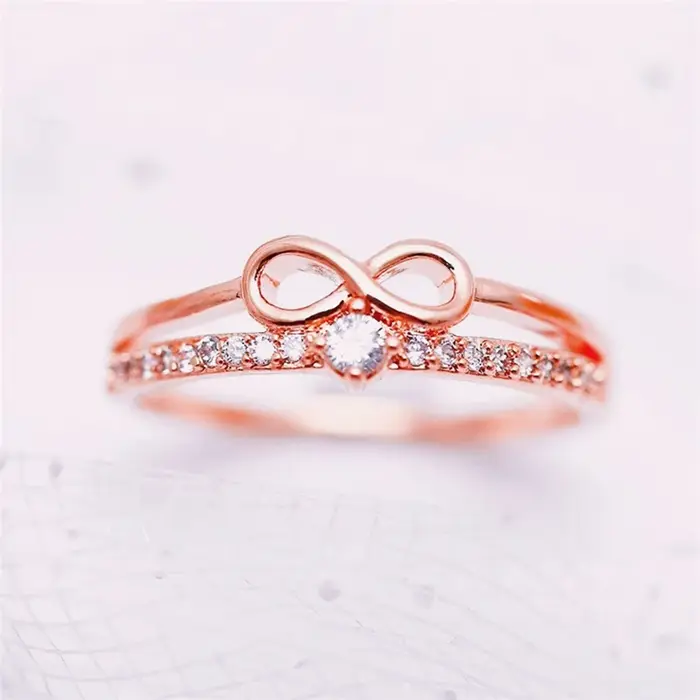 Bague Huitan Fantaisie Infini pour Femme – Design Moderne et Tendance