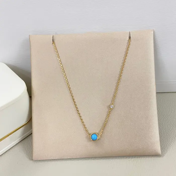 Nouveau collier exquis en argent 925 pour femmes, pendentif à perles rotatives multicolores, cadeau 