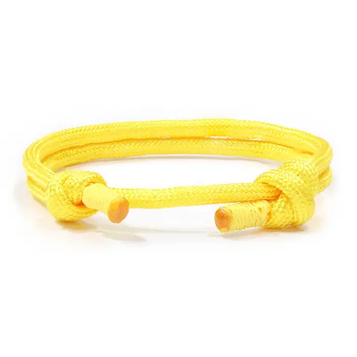 Bracelet parachute tressé réglable pour homme