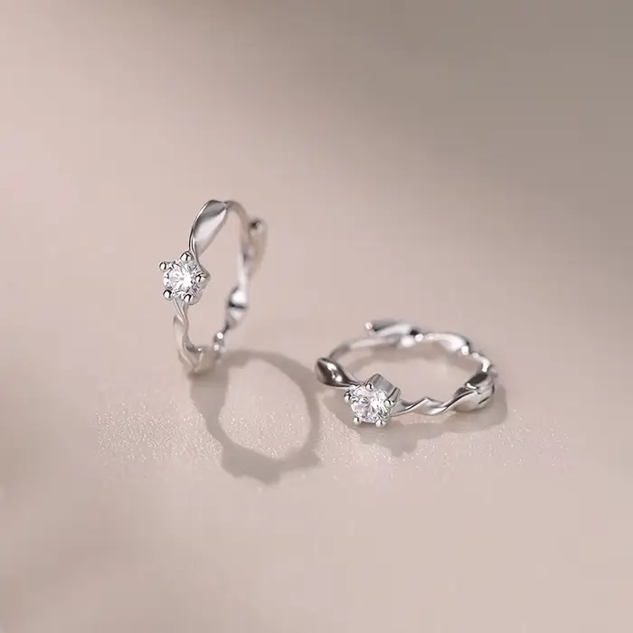 Boucles d'oreilles en argent Sterling 925 pour femmes