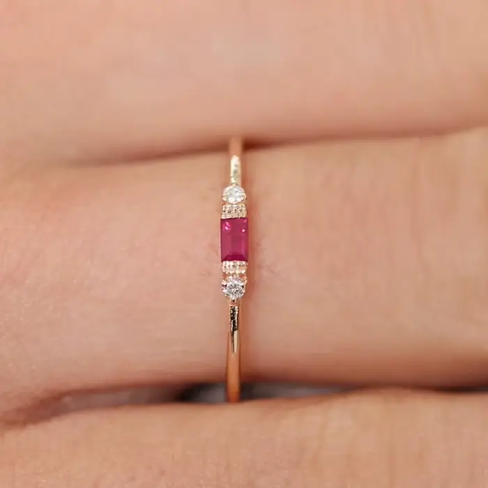Bague en argent Sterling 925 pour femme