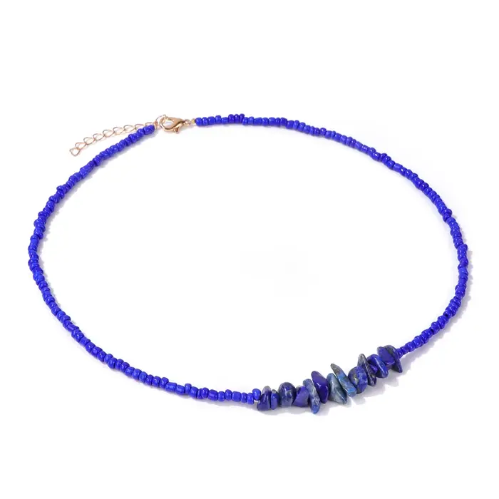 Collier bohème de petites perles de rocaille