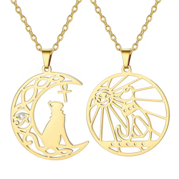 Collier pour femme en acier inoxydable
