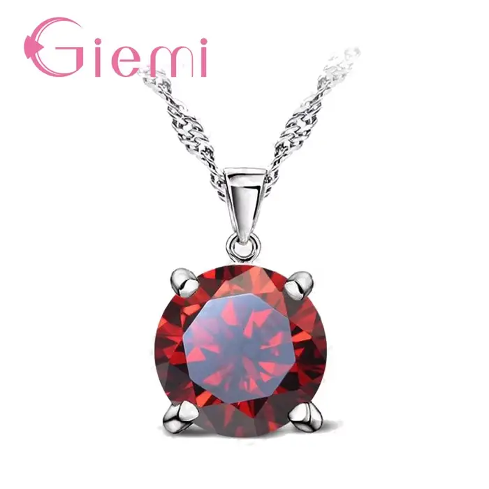 Magnifique collier avec pendentif en pierre de cristal autrichien