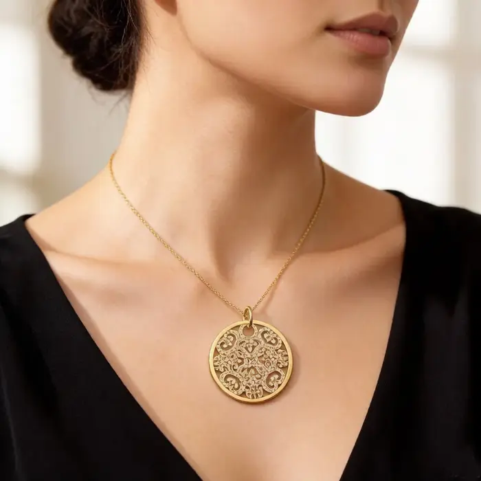 Pendentif ornements fleur marque mode bohême bijoux Style européen accessoires âme 925 en argent Sterling cadeau pour femme